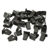 14A6585KIT Set 26 - Boot lid seal metal clip for all Mini Mk1/2/3 models, to fix the rubber seal to the boot lid. Reproduction Part