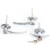 Door Handle Kit including Boot Handle for Pre-1966 Classic Mini