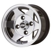 6 x 12 Starmag Alloy Wheel - Diamond/ Black