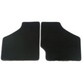 Black Floor Mats - Austin Mini to 73