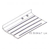 MCR11.31.04.67 LH Floor Panel Rear 1/4 with Full inner sill - Mini Mk1-5