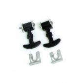 Mini bonnet hooks - rubber