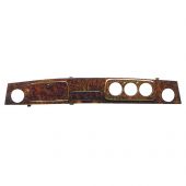 Burr Walnut 3 Clock - RHD Dash 