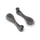 Charcoal Window Winder Handles pair 