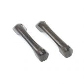 Charcoal Door Pull Handles pair 
