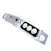 Alloy 3 Clock Dashboard - with 3 extra clock holes - RHD