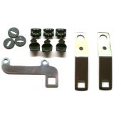 SMB77 Stainless Steel Engine Splash Guard Mounting Kit for Classic Mini