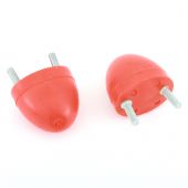 SPDSP451 Mini front suspension twin bolt poly bump stop - pre 1976 