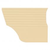 Cream - Monte Carlo Rear Quarter Panels - Pair - Mini 70-96