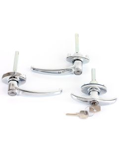 Door Handle Kit including Boot Handle for Pre-1966 Classic Mini