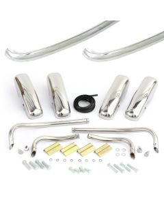 Stainless Bumper Overider & Corner Bar Kit 