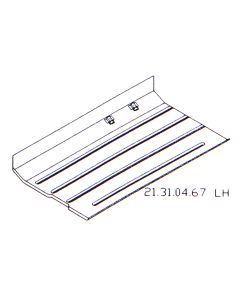 MCR11.31.04.67 LH Floor Panel Rear 1/4 with Full inner sill - Mini Mk1-5