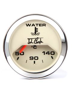 John Cooper Water Temperature Gauge - Magnolia and Chrome