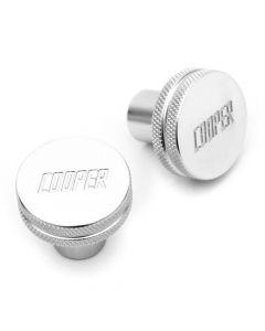 Classic Mini Cooper Seat Tilt Knobs - Silver