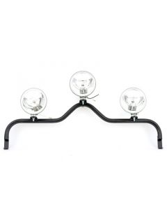 Italian Job Style Lamp Bar Kit for Classic Mini with 3 Stainless Steel Spot Lamps