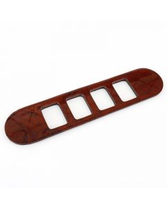 Dashboard burr 4 hole switch panel for Classic Mini