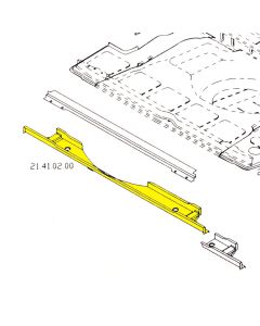 MCR21.41.02.00 Rear Subframe Mounting Crossmember - Mini Traveller