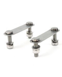 Front Subframe Rear Floor Mounting Brackets for Poly Mounts
