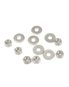 SMBFK007 Classic Mini bumper fitting kit with stainless steel UNF nuts and washers to mount both bumpers