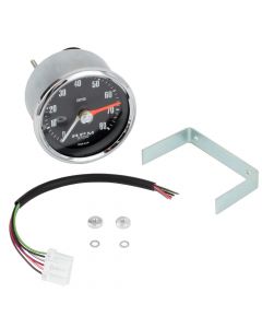Smiths Mini Tachometer 80mm - 8000 Rpm - Electric - Chrome/Black