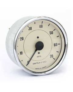 Smiths Mini Tachometer 7000 Rpm - Magnolia/Chrome
