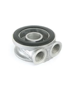 Remote Oil Filter Head - Sandwich Plate - 13/16 UNF - 1997-01 