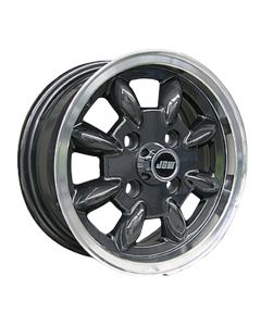 5 x 12 Minilight Wheel - Gunmetal/Polished Rim