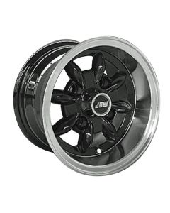 6 x 10 Minilight Wheel - Black/Polished Rim