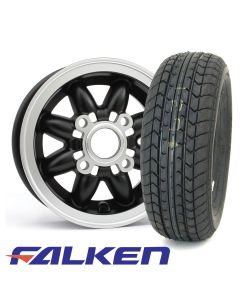 4.75" x 10" Rose Petal Alloys - Falken FK07 Package