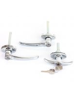 Door Handle Kit including Boot Handle for Pre-1966 Classic Mini