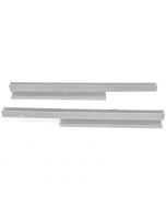 Pair of door glass support rails for all Mini models Mk3 on with wind up windows
