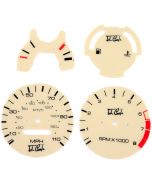 John Cooper Magnolia 110 MPH 3 Clock Dial Set