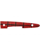 MCR11.15.12.05 Long type external door hinge gasket (ALA7844) that fits to the door on Mini Mk1, Mk2, Van, Pick-up and Estate models.