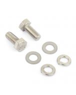 SMBFK017 Fitting kit in stainless steel, to mount the front rubber mounting (21A2624) to the front panel on classic Minis.