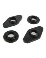 SPDSP668BLK Mini front subframe poly top washer & bush kit black 