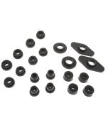 SPDSP675E.BLK Mini black poly suspension bush, full kit, all models 1959 to 1976.