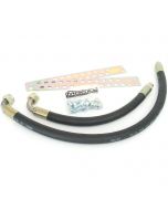 Oil Cooler Rubber Hoses - Clubman pair 