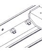 MCR11.31.11.05 Carpet Clip Mounting Plate - Mini Mk1-5