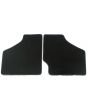 Black Floor Mats - Austin Mini to 73