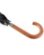 Cooper walking umbrella,  wooden crook handle.