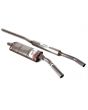 LST001A-SS Mini Maniflow Side Exit Stainless Exhaust - 1.75'' Twin Box 