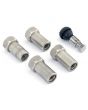 Stainless steel Mini wheel nuts for a blend of style and endurance.
