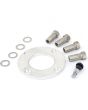 Spacers and longer nuts for a seamless installation of the Rose Petal Wheel. 