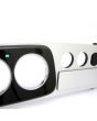PMY526 Mini Alloy 3 Clock Dashboard - with 3 extra clock holes - LHD 