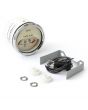 SMIBV2220-04C Smiths Classic voltmeter, 52mm gauge with magnolia face and chrome bezel.