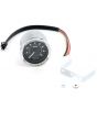Classic Mini 52mm 8000 Rpm Tachometer with a black face and chrome bezel - Smiths