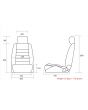 Stuttgart by Cobra for Classic Mini dimensions and weight