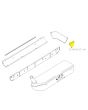 MCR21.42.01.03 Left side rear valance closing panel for all Mini Van, Traveller and Pick-up 