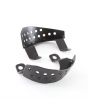 WRRP019B Works replica front brake hose protector brackets pair - black