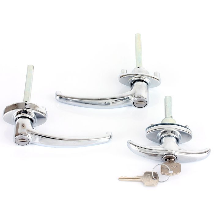 Door Handle Kit including Boot Handle for Pre-1966 Classic Mini